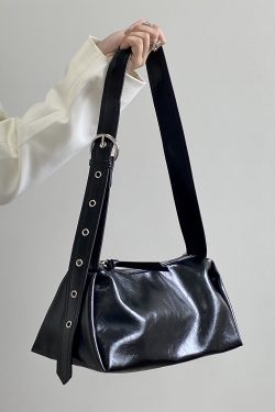 Retro Wide Shoulder Strap Tote Bag for Women - Spring Summer 2025 Cool Crossbody Design