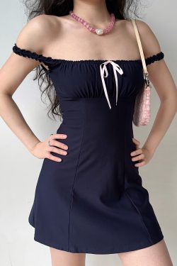 Ruffled Lace Square Neck Strap Dress for Women - Slim Fit Summer Mini Dress in European and American Style