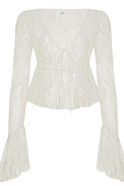 Sexy Lace Spliced Tulle Ruffle Ribbon Half Skirt - Niche Design Long Skirt for 90s and Y2K Fashion Lovers