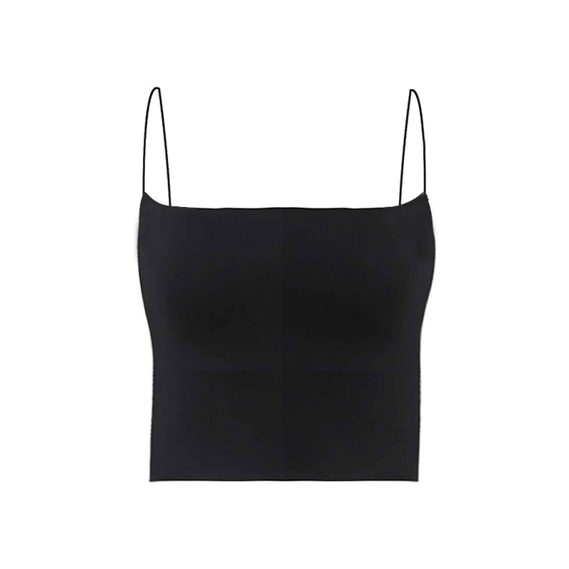 Sexy Red Slim Fit Spaghetti Strap Top with Chest Pads - Women’s Casual Outerwear, Y2K Style Sexy Red Slim Fit Spaghetti Strap Top with Chest Pads - Women’s Casual Outerwear, Y2K Style