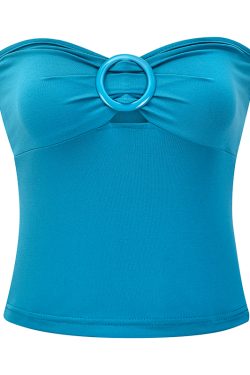 Sexy Retro Strapless Top - Women's Short Outerwear in European & American Style for Summer Fashion