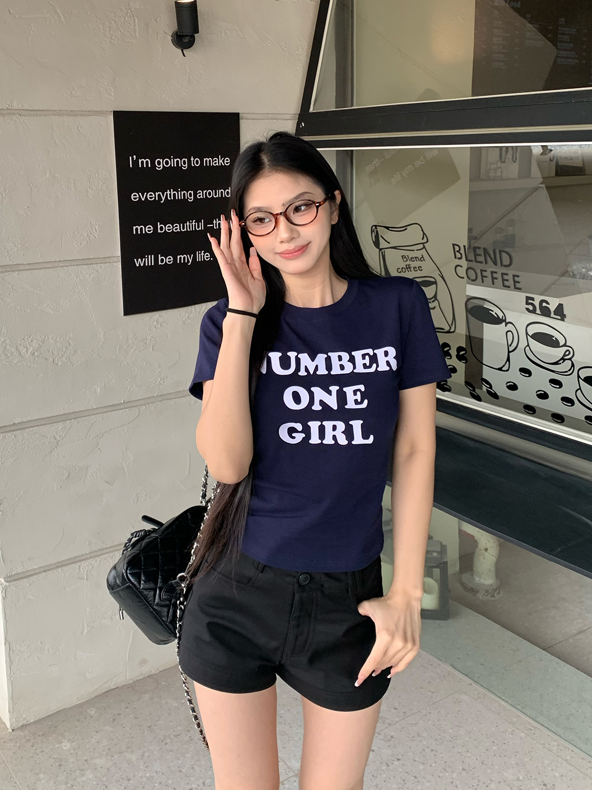 Sister Letter Print Short Sleeve T-Shirt for Women - 2025 Spring Slim Fit Casual Top in Trendy Y2K Style Sister Letter Print Short Sleeve T-Shirt for Women - 2025 Spring Slim Fit Casual Top in Trendy Y2K Style