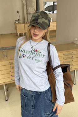 Spicy Girl Embroidered Short-Sleeve T-Shirt for Women - American Style Round Neck High Street Summer Trend Top