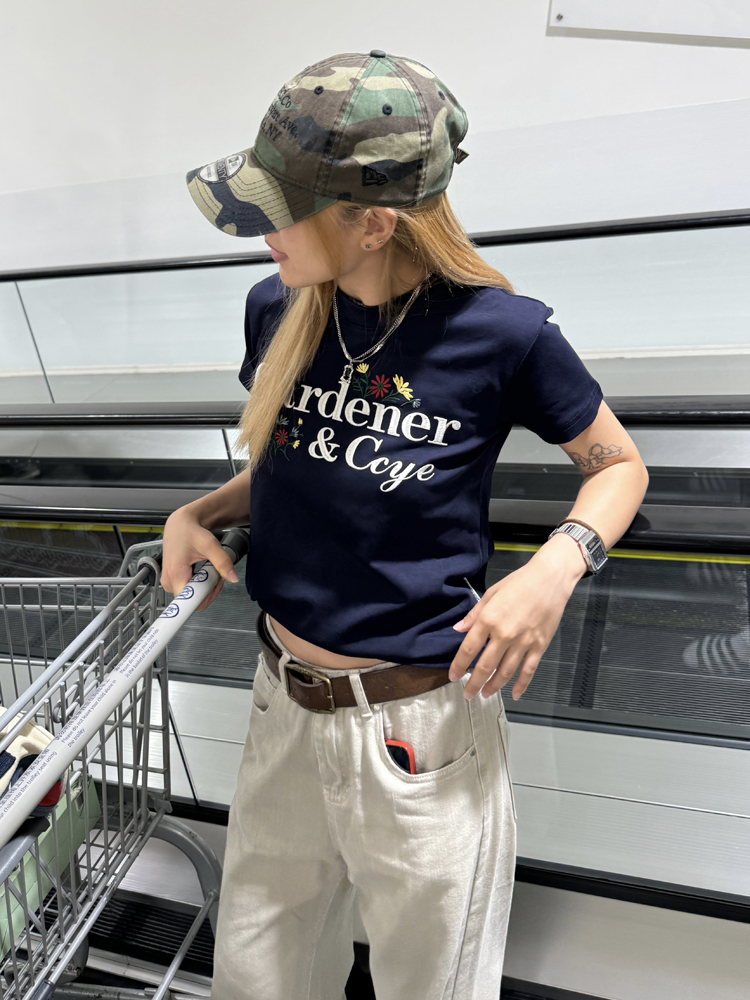 Spicy Girl Embroidered Short-Sleeve T-Shirt for Women - American Style Round Neck High Street Summer Trend Top Spicy Girl Embroidered Short-Sleeve T-Shirt for Women - American Style Round Neck High Street Summer Trend Top