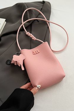 Summer 2025 Lightweight Mini Crossbody Bag for Women, Compact Elephant Phone Bag - Stylish and Trendy Accessory
