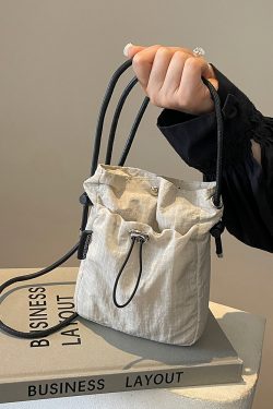Summer 2025 Women's Casual Crossbody Bag, Trendy Bucket Shoulder Bag for Phones, Stylish Leisure Tote
