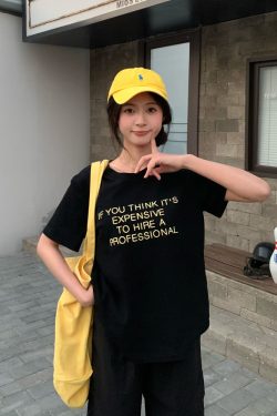 Summer 2025 Women’s Short Sleeve T-Shirt with Letter Embroidery, Loose Slim Fit, Casual Fashion Top for Everyday Wear