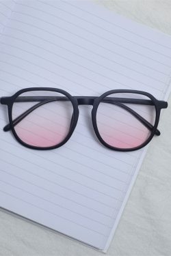 Summer Blush Large Frame Sunglasses for Women - Face Slimming, Versatile Fresh Style, Ideal for Students