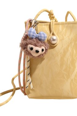 Summer Lightweight Chinese Style Crossbody Phone Bag for Women - 2025 Yellow National Wind Small Purse