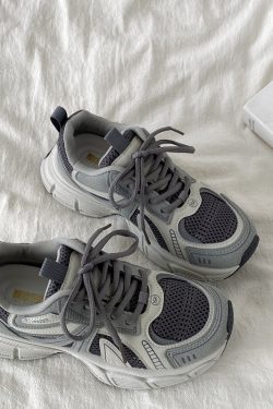 Thick-Soled Sports Shoes for Women - 2025 Spring Retro Casual Dad Sneakers, Versatile & Stylish Running Shoes