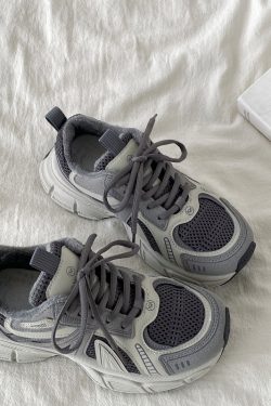 Thick-Soled Sports Shoes for Women - 2025 Spring Retro Casual Dad Sneakers, Versatile & Stylish Running Shoes