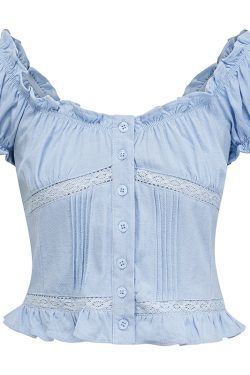 Three-Dimensional Cut Lace Short Sleeve T-shirt for Women, Slim Fit High Waist Top, European and American Style, Trendy 90s Look