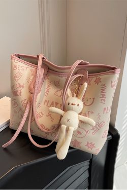 Trendy 2025 Women's Large Capacity Tote Bag - Versatile Commuter Shoulder Bag for Everyday Fashion