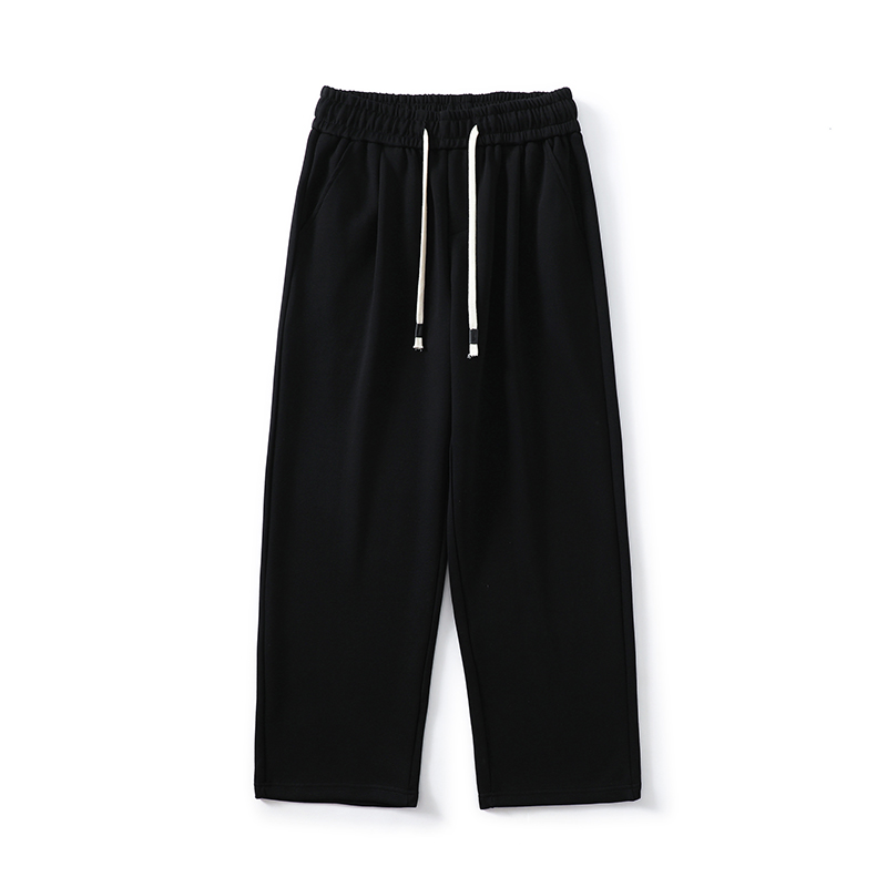 Trendy American Heavyweight Loose Wide-Leg Sports Pants for Men and Women, Draping Effect Trousers for Spring and Autumn Trendy American Heavyweight Loose Wide-Leg Sports Pants for Men and Women, Draping Effect Trousers for Spring and Autumn