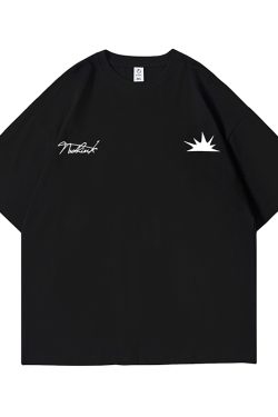 Trendy American Minimalist Short-Sleeve T-Shirt for Men, Loose Fit Plus Size Couple's Top for Spring Fashion