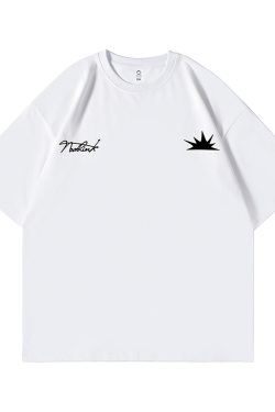 Trendy American Minimalist Short-Sleeve T-Shirt for Men, Loose Fit Plus Size Couple's Top for Spring Fashion