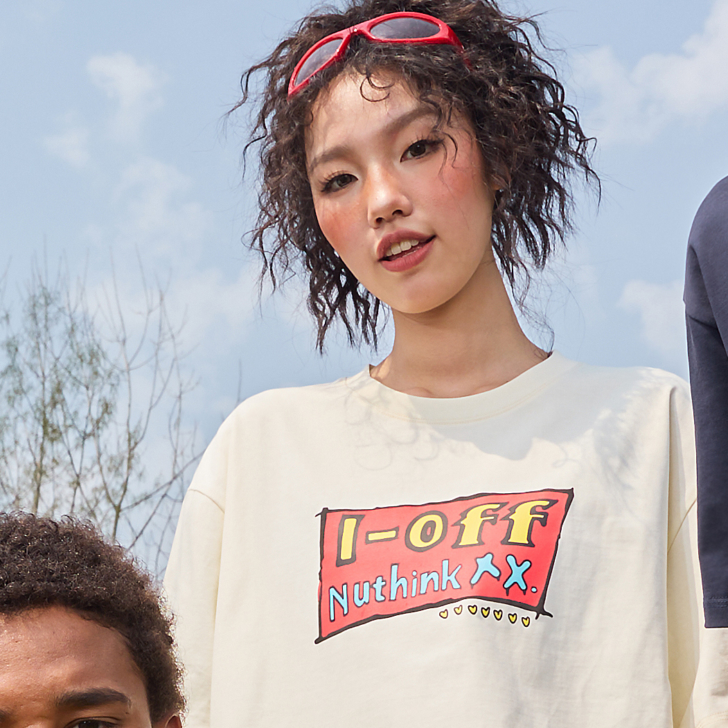 Trendy American Retro Heavyweight Short Sleeve T-Shirt with Dopamine Letter Print Unisex 2025 Model Trendy American Retro Heavyweight Short Sleeve T-Shirt with Dopamine Letter Print Unisex 2025 Model