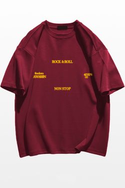 Trendy American Retro Letter Short-Sleeve T-Shirt for Men and Women, Pure Cotton, Plus Size, Loose Fit, Chic Hong Kong Style