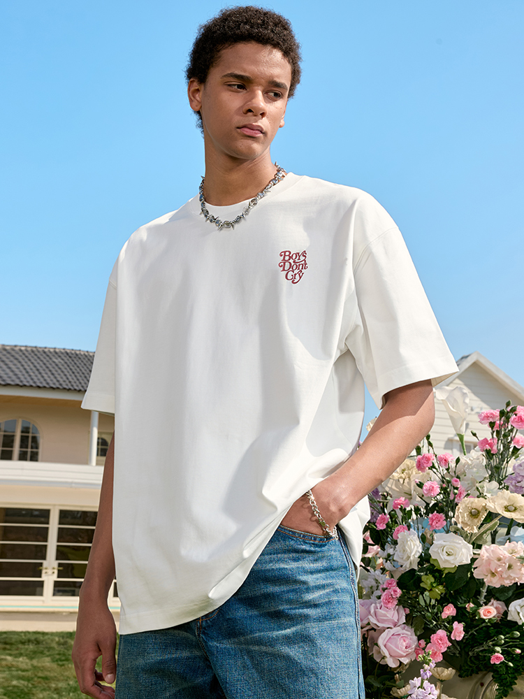 Trendy American Style Letter Print Short Sleeve T-Shirt - Retro Hip-Hop Loose Fit for Men and Women - Summer 2025 Fashion Trendy American Style Letter Print Short Sleeve T-Shirt - Retro Hip-Hop Loose Fit for Men and Women - Summer 2025 Fashion