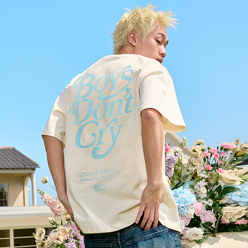 Trendy American Style Letter Print Short Sleeve T-Shirt - Retro Hip-Hop Loose Fit for Men and Women - Summer 2025 Fashion Trendy American Style Letter Print Short Sleeve T-Shirt - Retro Hip-Hop Loose Fit for Men and Women - Summer 2025 Fashion