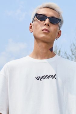 Trendy American Style Letter Print Short Sleeve T-Shirt for Couples - Retro Loose Fit Unisex Summer 2025 Fashion