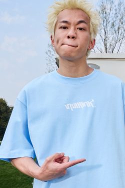 Trendy American Style Letter Print Short Sleeve T-Shirt for Couples - Retro Loose Fit Unisex Summer 2025 Fashion