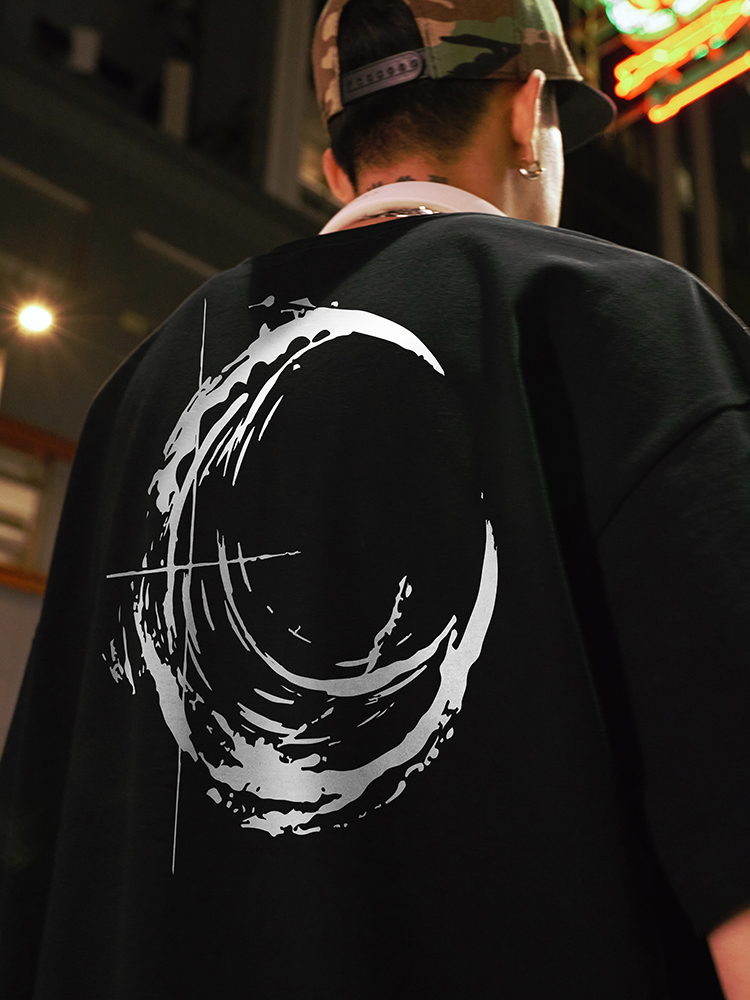 Trendy American-Style Printed Short Sleeve T-Shirt for Men and Women - Loose Fit Heavyweight Tee - Casual 90s Y2K Style Trendy American-Style Printed Short Sleeve T-Shirt for Men and Women - Loose Fit Heavyweight Tee - Casual 90s Y2K Style