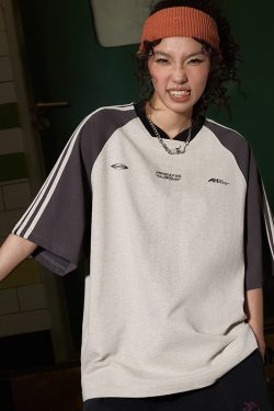 Trendy American Vintage Casual Short Sleeve T-Shirt for Men and Women - Summer 2025 Streetwear Essential