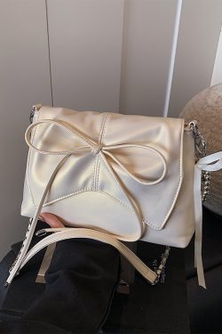 Trendy Ballet-Style Women's Shoulder Bag 2025 - Versatile Crossbody with Silver Chain - Fashionable High-End Feel