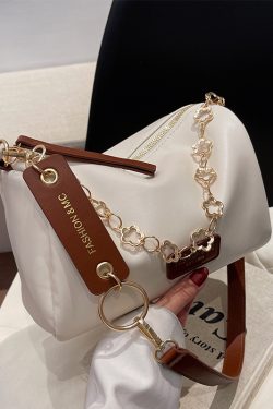 Trendy Chain Crossbody Bag for Women - Versatile Stylish Pillow Bag for Spring/Summer 2025 Fashion