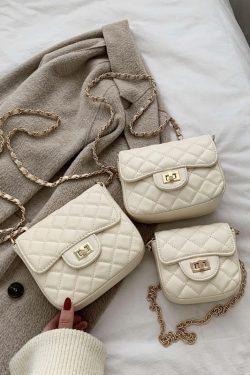 Trendy Diamond Quilted Crossbody Handbag for Women, Korean Style Shoulder Bag, Versatile Fashionable 2025 Design