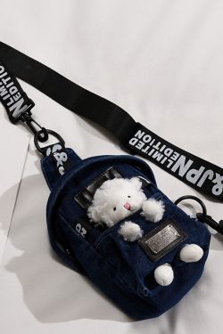 Trendy Japanese-Style Soft Girl Crossbody Bag - Versatile Small Chest Bag for Women, 2025 Internet Celebrity Fashion