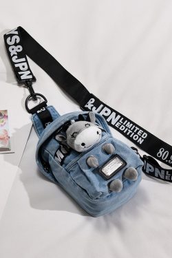 Trendy Japanese-Style Soft Girl Crossbody Bag - Versatile Small Chest Bag for Women, 2025 Internet Celebrity Fashion