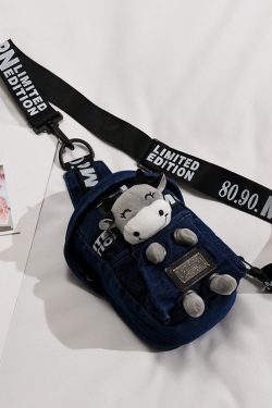 Trendy Japanese-Style Soft Girl Crossbody Bag - Versatile Small Chest Bag for Women, 2025 Internet Celebrity Fashion