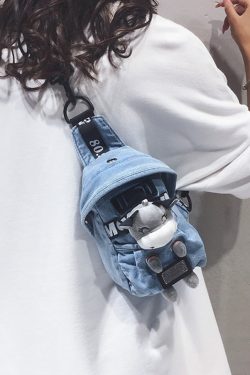 Trendy Japanese-Style Soft Girl Crossbody Bag - Versatile Small Chest Bag for Women, 2025 Internet Celebrity Fashion