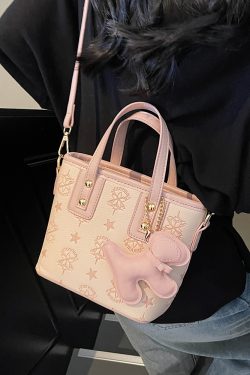 Trendy Korean Style Crossbody Bucket Bag - Cute Handheld Shoulder Bag for Spring 2025 Fashion