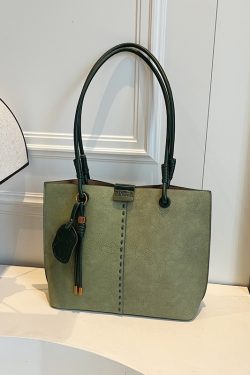 Trendy Korean Style Large-Capacity Tote Bag for Women - Versatile High-End Shoulder Bag for Commuting in 2025