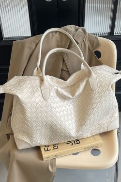 Trendy Korean Style Large Capacity Tote Bag for Women, Versatile Shoulder Bag for Summer 2025, High-End Commuting Essential