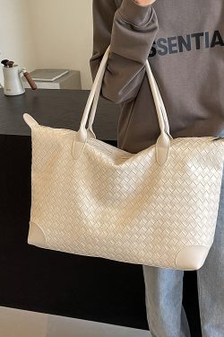 Trendy Korean Style Large Capacity Tote Bag for Women, Versatile Shoulder Bag for Summer 2025, High-End Commuting Essential