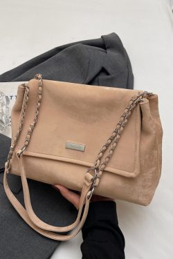 Trendy Korean Style Tote Bag for Women | 2025 Casual Underarm Bag | Versatile High-End Commuting Handbag