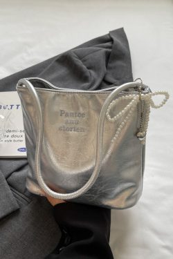 Trendy Korean Style Underarm Bag for Women - Summer 2025 Minimalist Casual Small Square Shoulder Bag