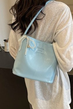 Trendy Korean Style Underarm Bag for Women - Summer 2025 Minimalist Casual Small Square Shoulder Bag