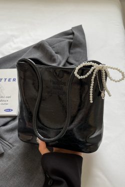 Trendy Korean Style Underarm Bag for Women - Summer 2025 Minimalist Casual Small Square Shoulder Bag