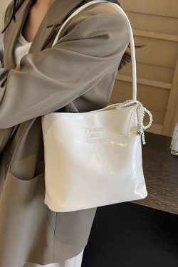 Trendy Korean Style Underarm Bag for Women - Summer 2025 Minimalist Casual Small Square Shoulder Bag