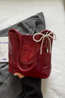 Trendy Korean Style Underarm Bag for Women - Summer 2025 Minimalist Casual Small Square Shoulder Bag