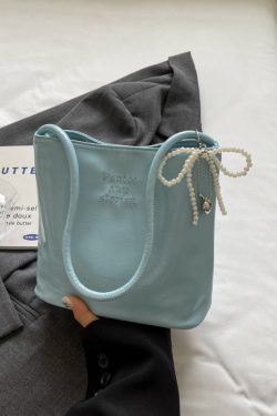 Trendy Korean Style Underarm Bag for Women - Summer 2025 Minimalist Casual Small Square Shoulder Bag