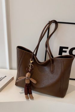 Trendy Large-Capacity Tote Bag for Women - Versatile Shoulder Bag for Autumn/Winter 2025, Fashionable Commuter Style