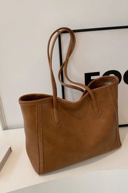 Trendy Large-Capacity Tote Bag for Women - Versatile Shoulder Bag for Autumn/Winter 2025, Fashionable Commuter Style