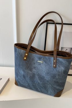Trendy Large-Capacity Tote Bag for Women, Stylish Commuter Shoulder Bag, Chic 2025 Fashion Essential