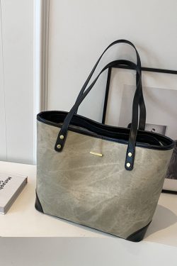 Trendy Large-Capacity Tote Bag for Women, Stylish Commuter Shoulder Bag, Chic 2025 Fashion Essential